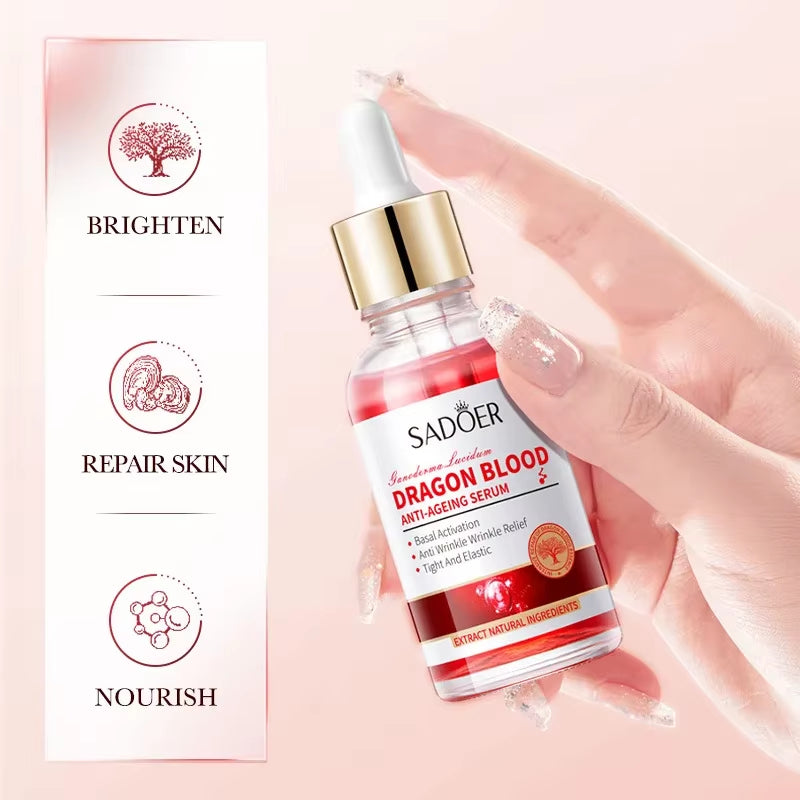 2Pcs Royal Dragon Blood Serum Face Tightener Placenta Face Moisturizing Firming Retinol Essence Korean Cosmetics Beauty