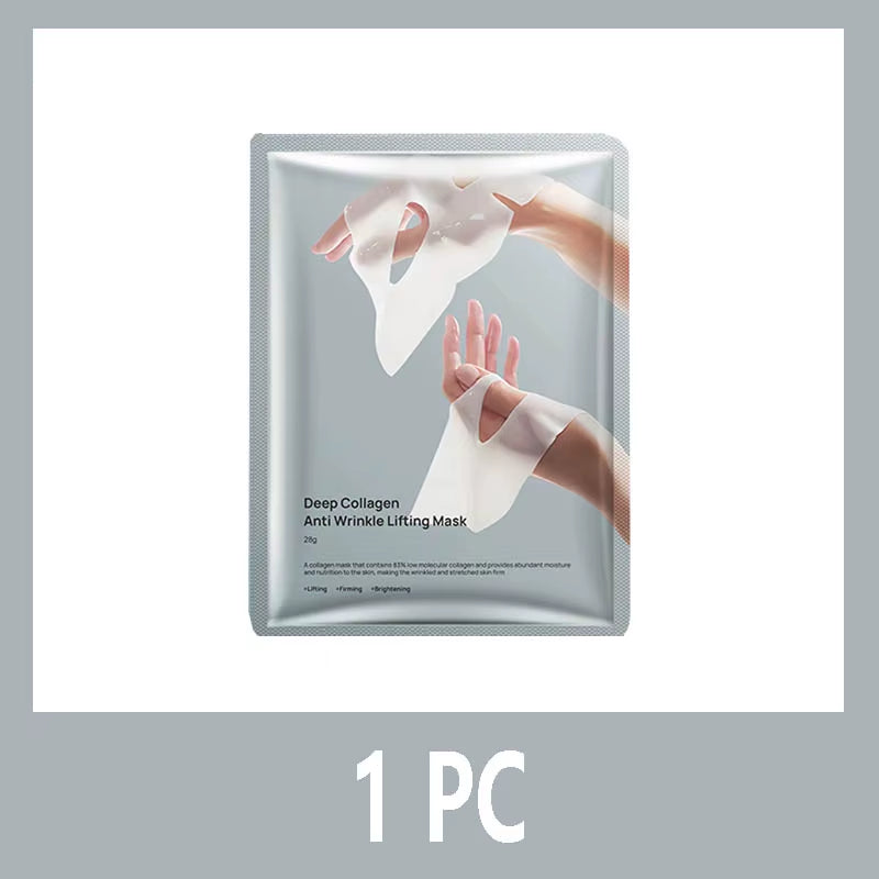 Deep Collagen anti Wrinkle Lifting Mask Collagen Face Mask Overnight, Deep Collagen Mask for Lifting Firming Moisturizing