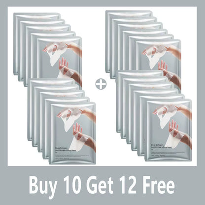 Deep Collagen anti Wrinkle Lifting Mask Collagen Face Mask Overnight, Deep Collagen Mask for Lifting Firming Moisturizing